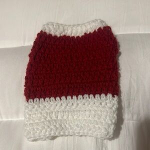 Hand crafted pets crochet SweaterXXS